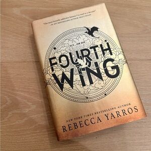 Fourth Wing Hardcover Book
